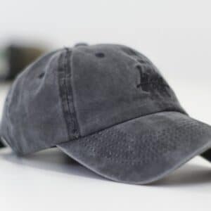 High Point Ranch Leather Patch Cap